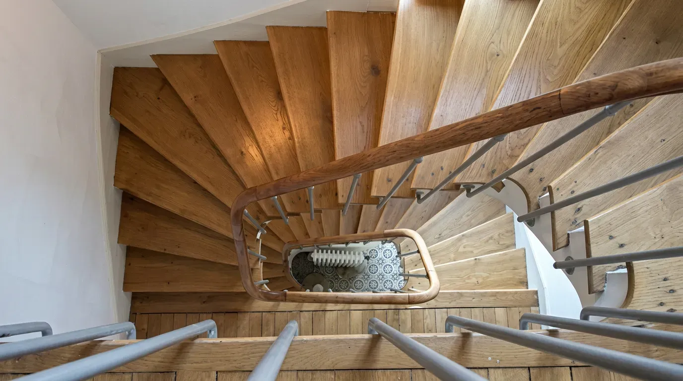 escalier bois